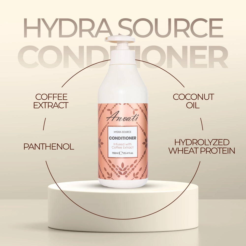 Hydra Source Conditioner Infused with Coffee Extract - 750ml