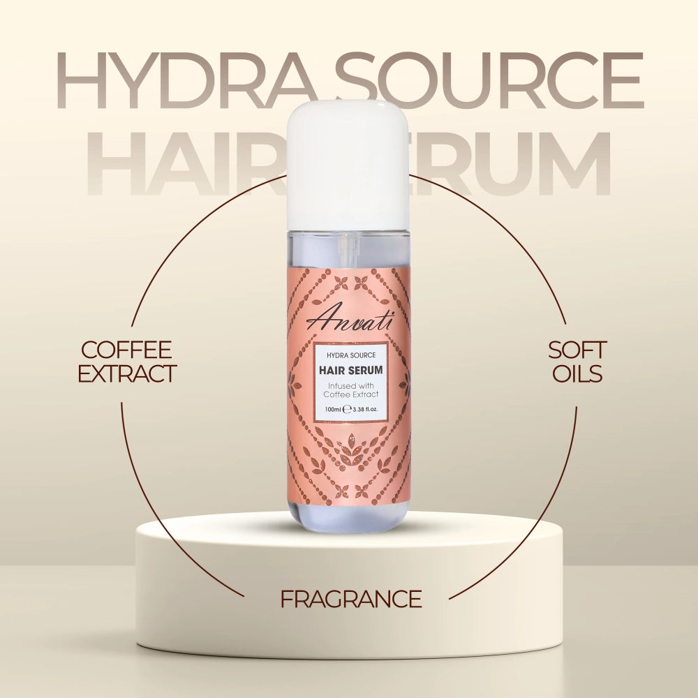 Hydra Source Hair Serum Infused with Coffee Extract
