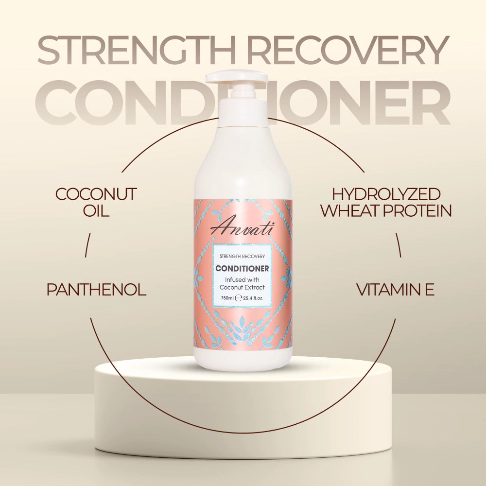 Strength Recovery Conditioner Infused with Coconut Extract