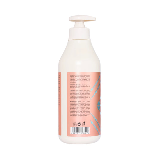 Strength Recovery Shampoo Infused with Coconut Extract