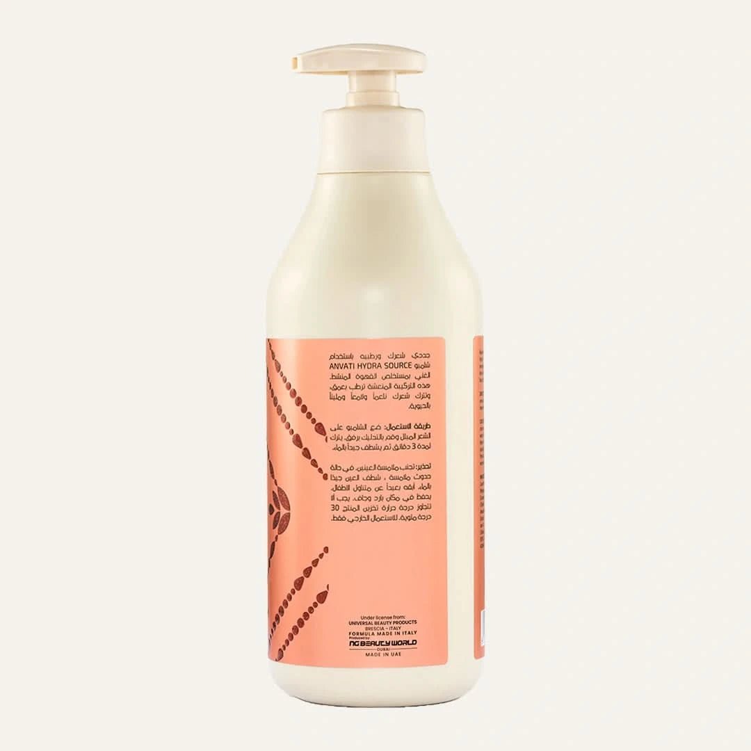 Hydra Source Shampoo Infused with Coffee Extract - Anvati Beauty