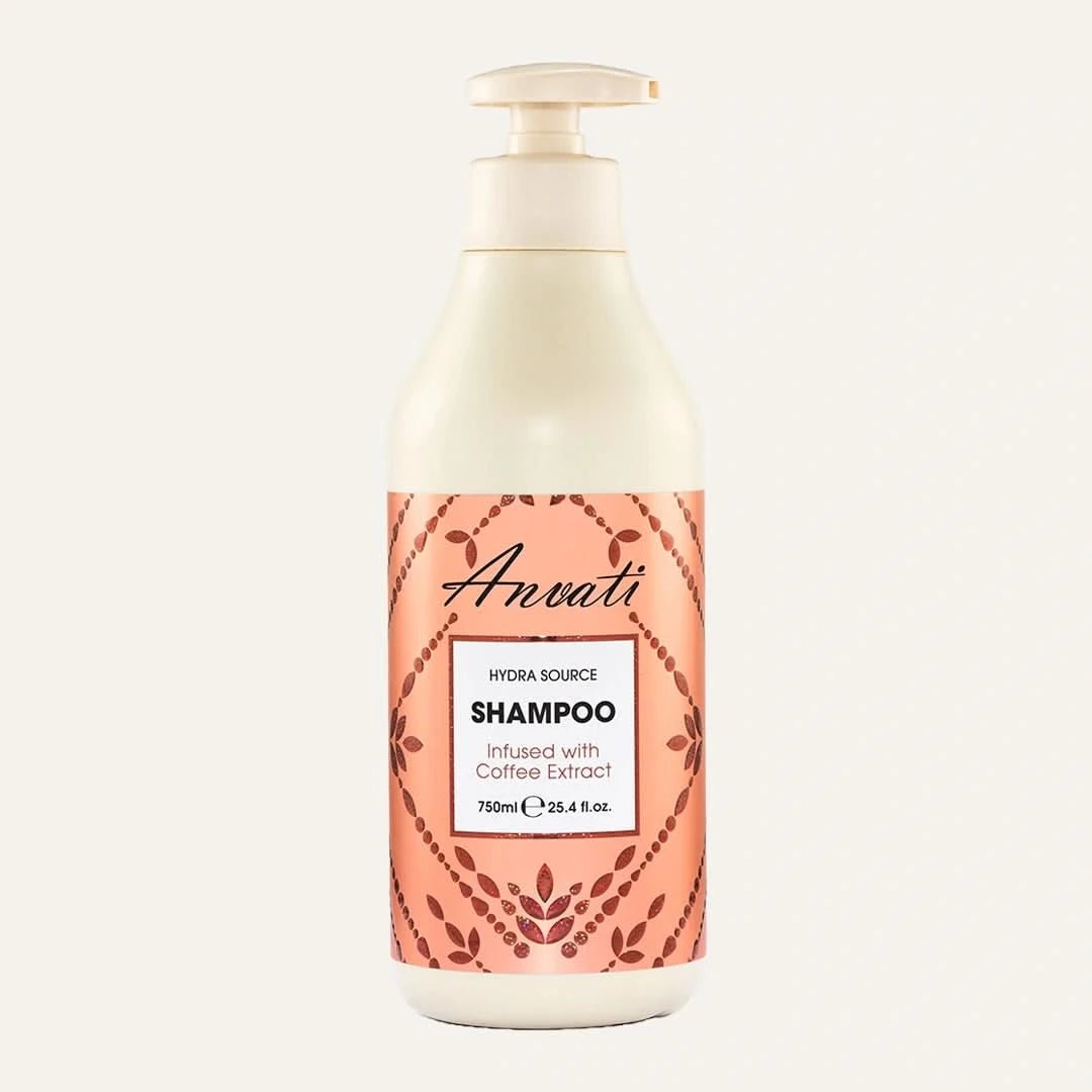 Hydra Source Shampoo Infused with Coffee Extract - Anvati Beauty