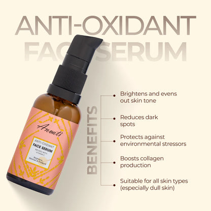 Anti-Oxident Face Serum Infused with Vitamin C - 30ml