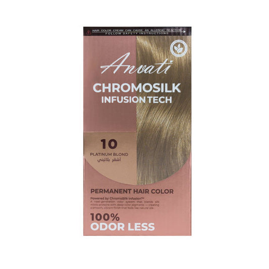 Chromosilk Infusiontech Permanent Hair Color – Platinum Blond 10