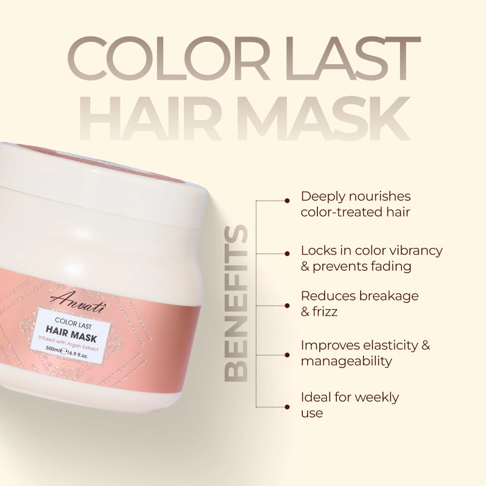 Color Last Hair Mask Infused with Argan Extract