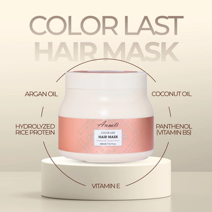 Color Last Hair Mask Infused with Argan Extract - 500ml