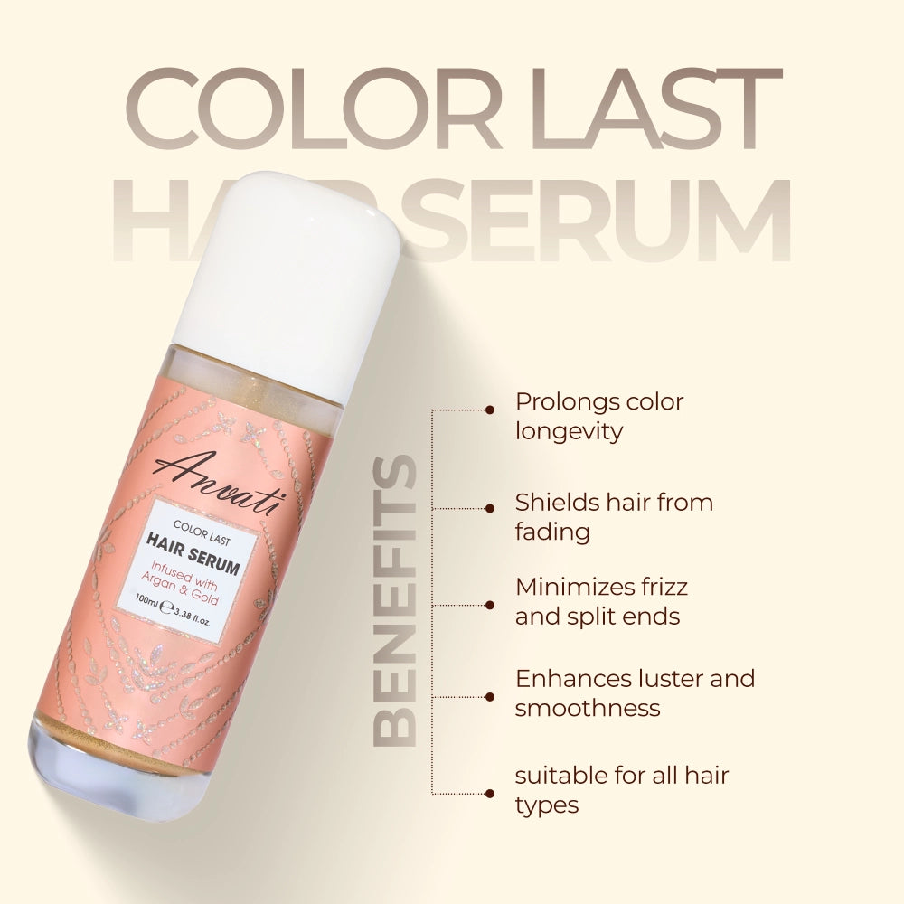 Color Last Hair Serum Infused with Argan & Gold