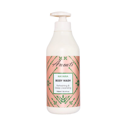 Havana Body Wash Refreshing & Deep Cleansing - 750ml