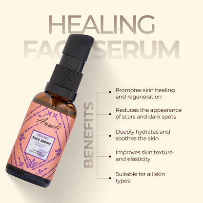 Healing Face Serum with Vitamin E - 30ml