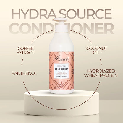 Hydra Source Conditioner Infused with Coffee Extract - 750ml