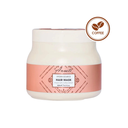 Hydra Source Hair Mask Infused with Coffee Extract - 500ml