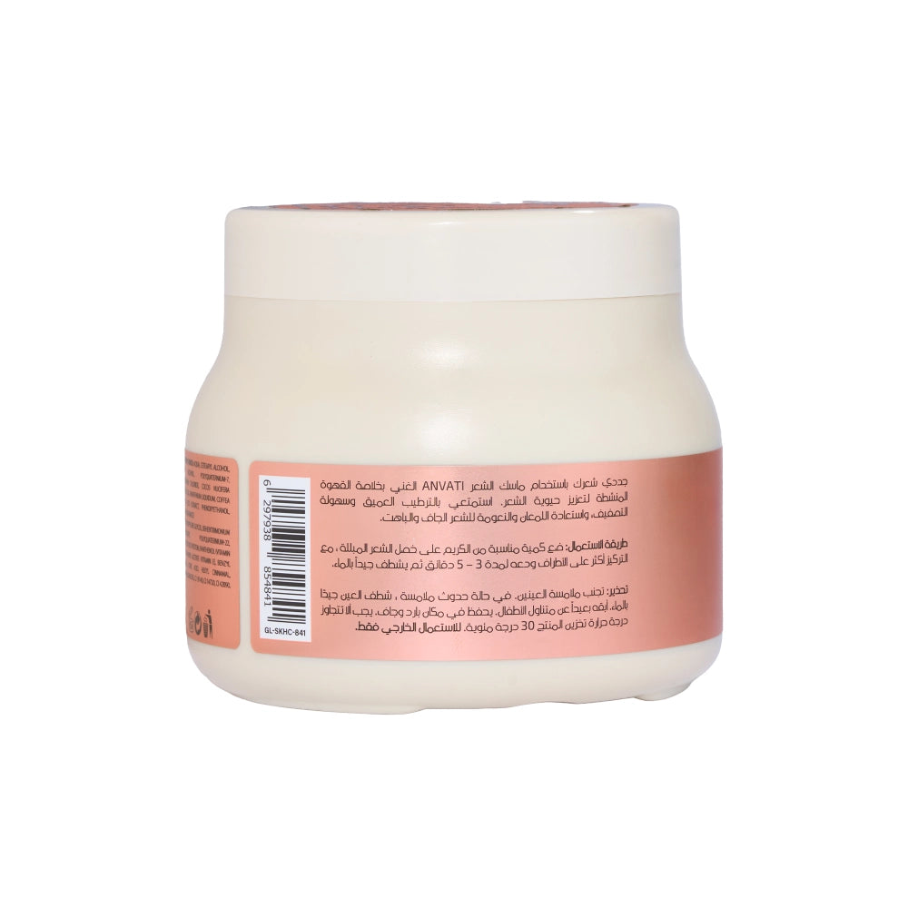 Hydra Source Hair Mask Infused with Coffee Extract