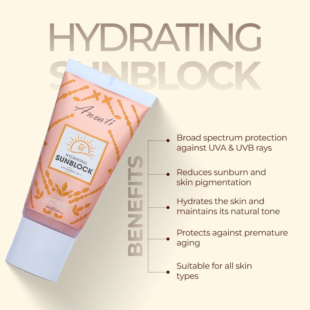 SPF+ 50 Hydrating Sunblock