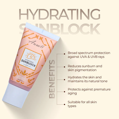 SPF+ 50 Hydrating Sunblock - 50ml