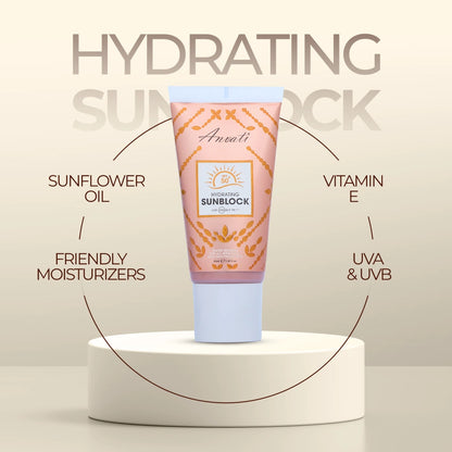 SPF+ 50 Hydrating Sunblock - 50ml