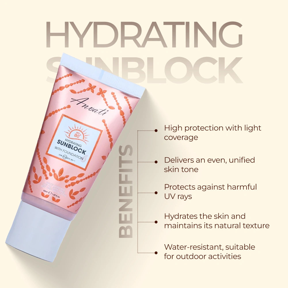 SPF+ 80 Hydrating Sunblock With Foundation