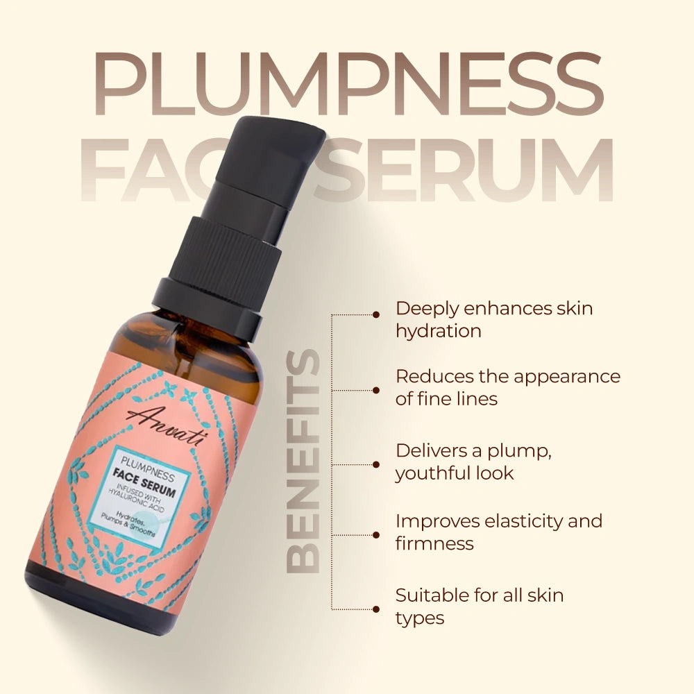 Plumpness Face Serum Infused with Hyaluronic Acid