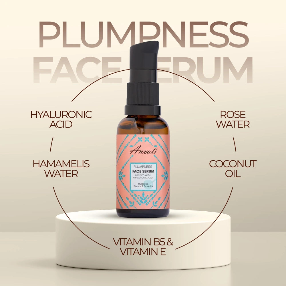 Plumpness Face Serum Infused with Hyaluronic Acid