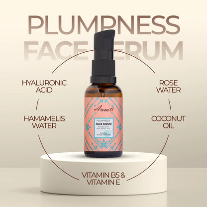 Plumpness Face Serum Infused with Hyaluronic Acid - 30ml