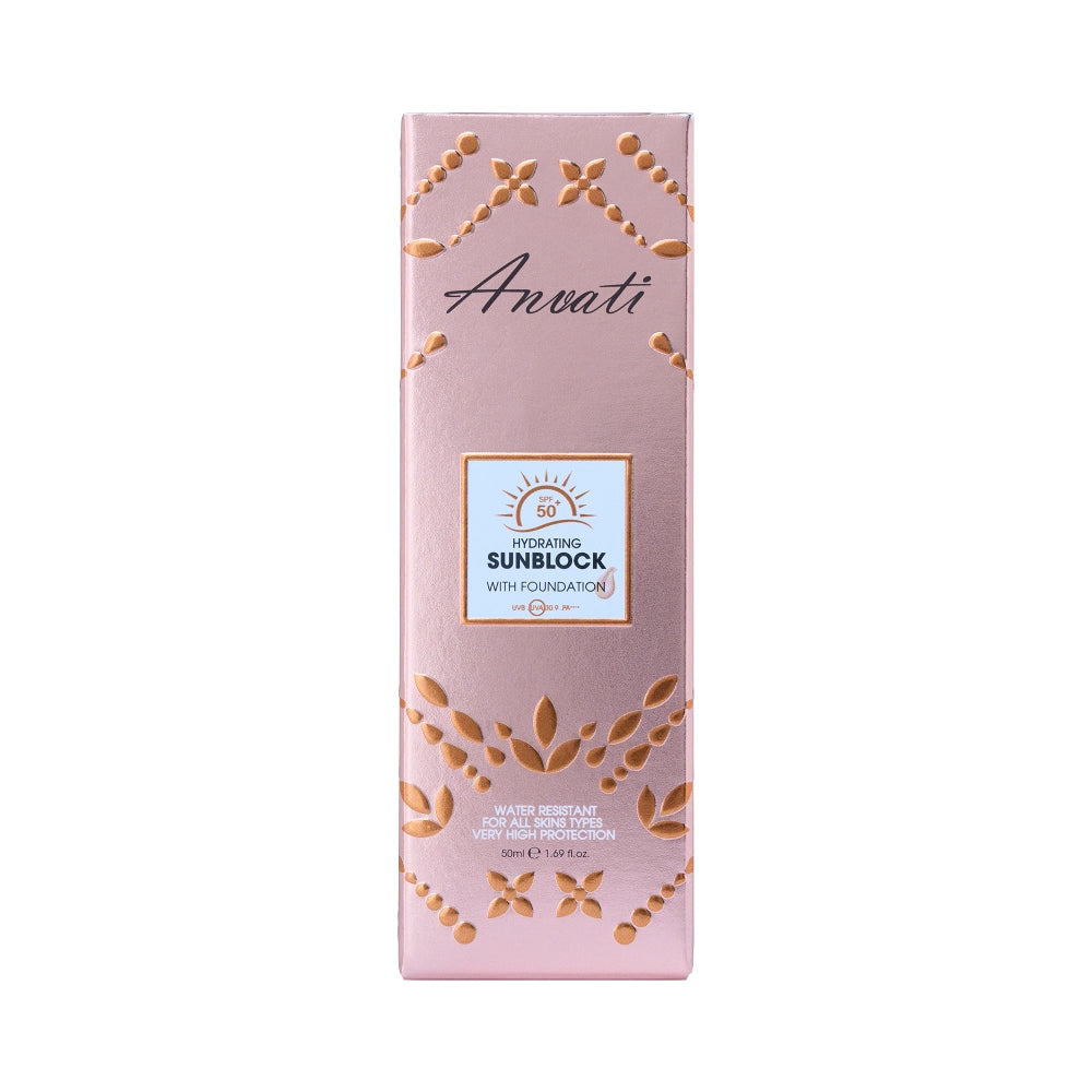 SPF+ 50 Hydrating Sunblock With Foundation