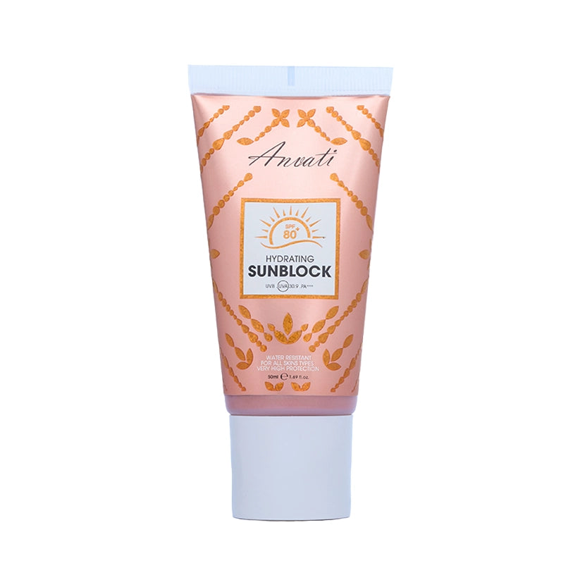 SPF+ 80 Hydrating Sunblock | Natural Skincare & Haircare – Anvati Beauty