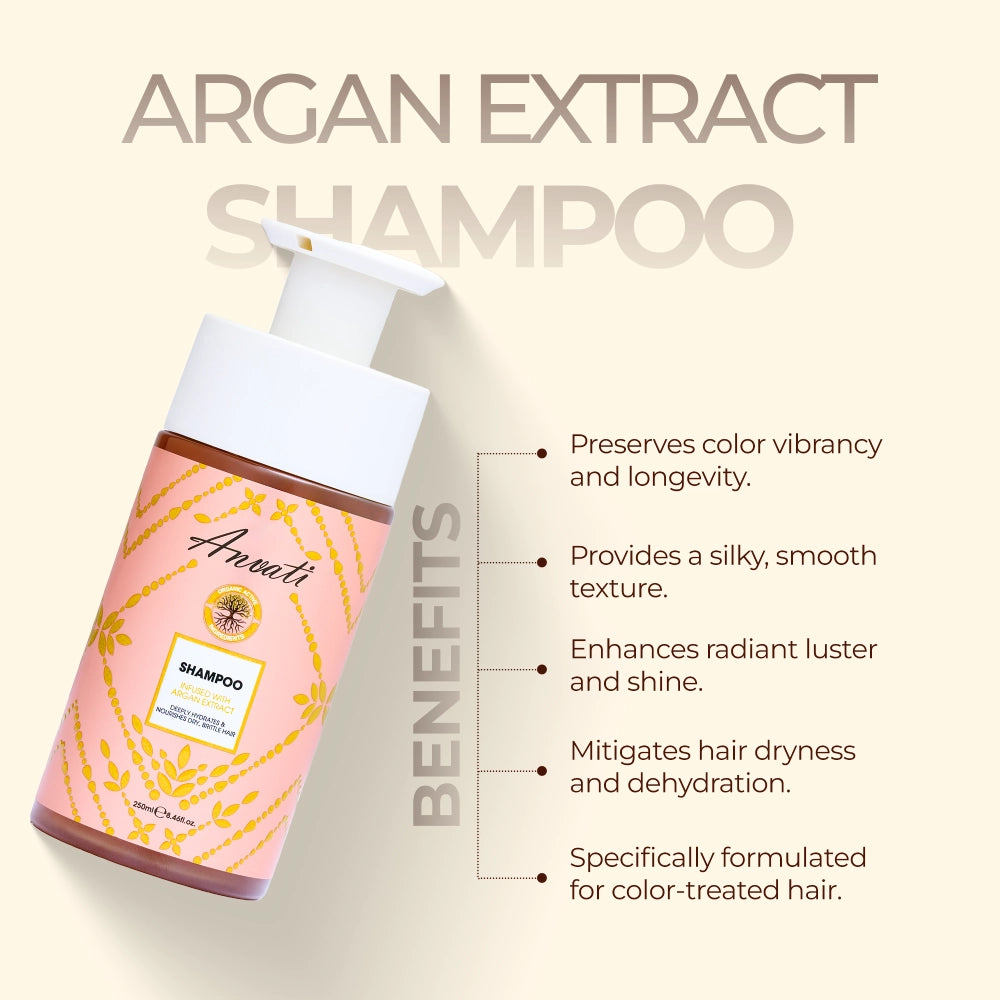 Shampoo Infused With Argan Extract