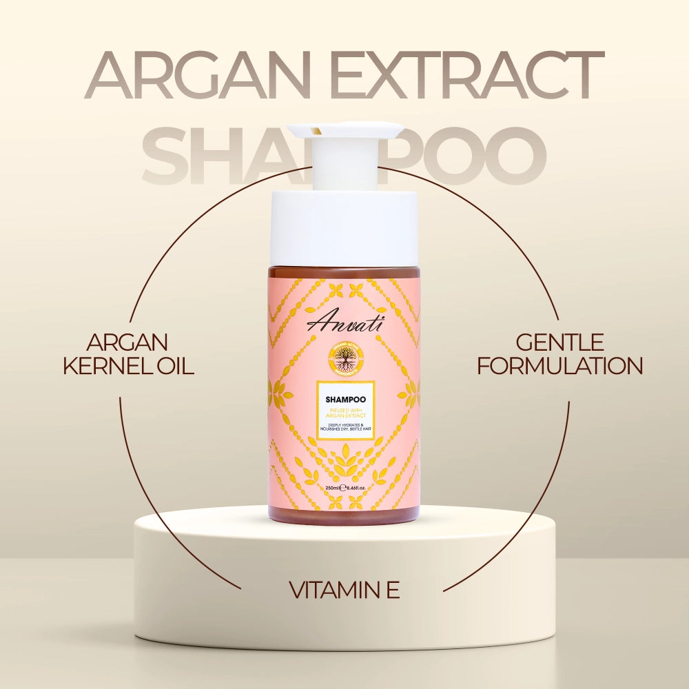 Shampoo Infused With Argan Extract