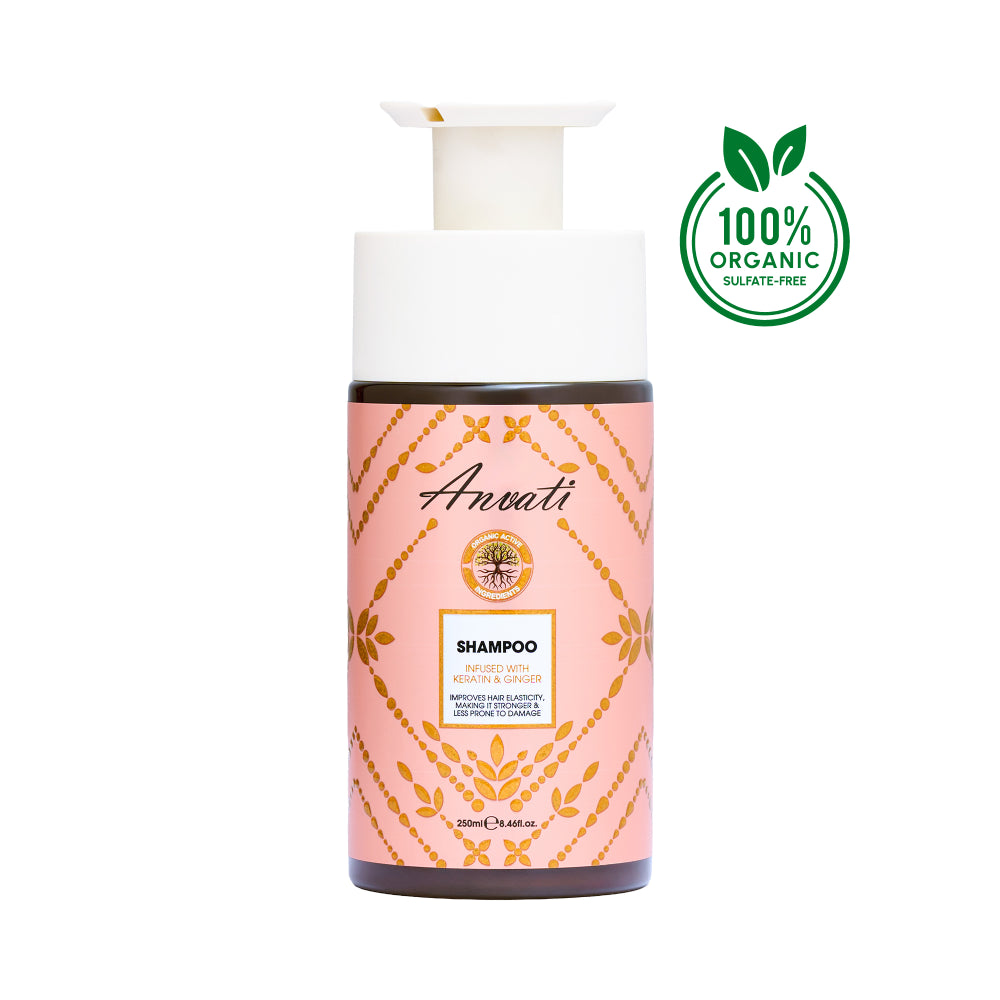 Shampoo Infused with Keratin & Ginger - 250ml