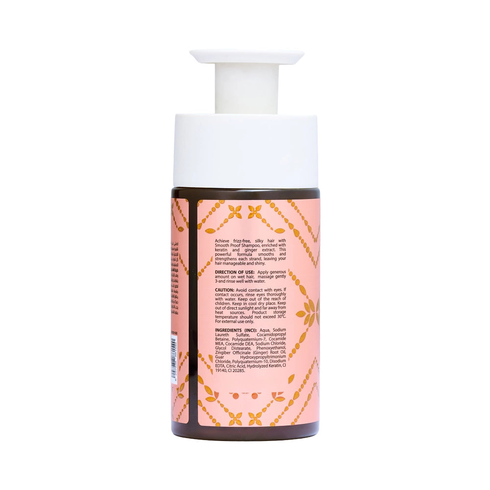 Shampoo Infused with Keratin & Ginger