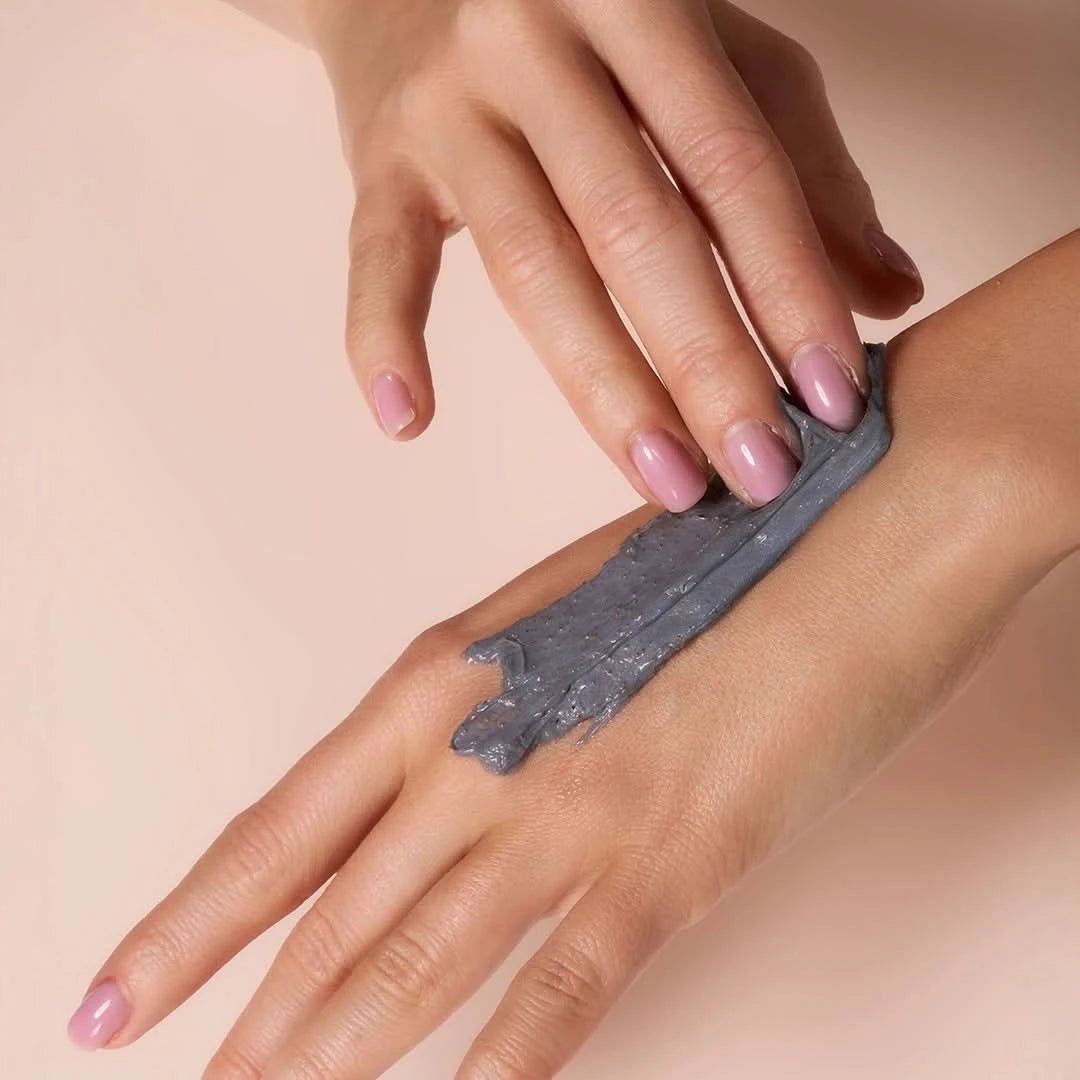 Brightening & Smoothing Face & Body Scrub Infused with Charcoal - Anvati Beauty