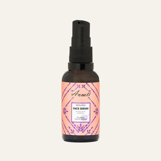 Healing Face Serum with Vitamin E - Anvati Beauty