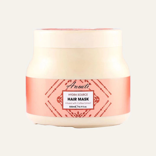 Hydra Source Hair Mask Infused with Coffee Extract - Anvati Beauty