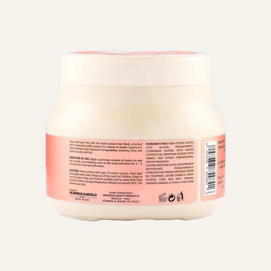 Hydra Source Hair Mask Infused with Coffee Extract - Anvati Beauty