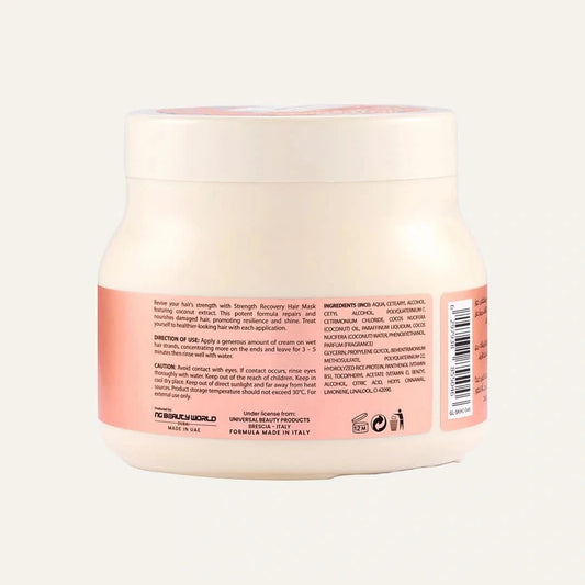 Strength Recovery Hair Mask Infused with Coconut Extract - Anvati Beauty
