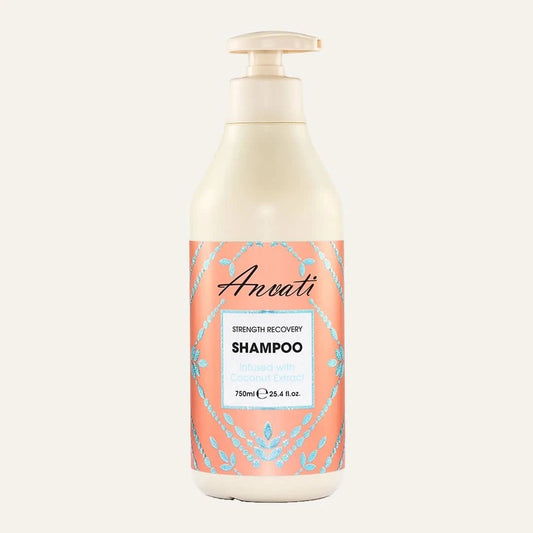 Strength Recovery Shampoo Infused with Coconut Extract - Anvati Beauty